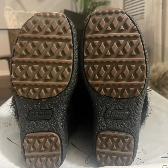 Oscar Sport Julia Genuine Fur Apres Ski  Hiking Boots Wool Lined Boots  37/ 6.5 - Picture 8 of 10